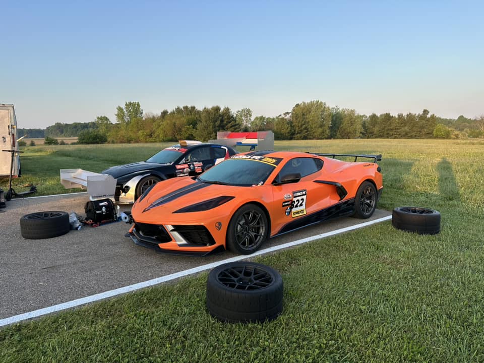 Justin Peachey at Gridlife Gingerman – C8 Corvette Time Attack and Vitour P1 vs. A052 Comparison